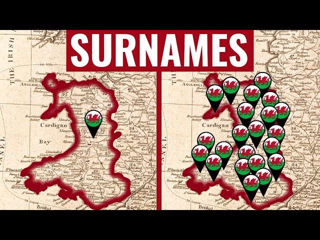 Where in Wales Does Your SURNAME Come From?