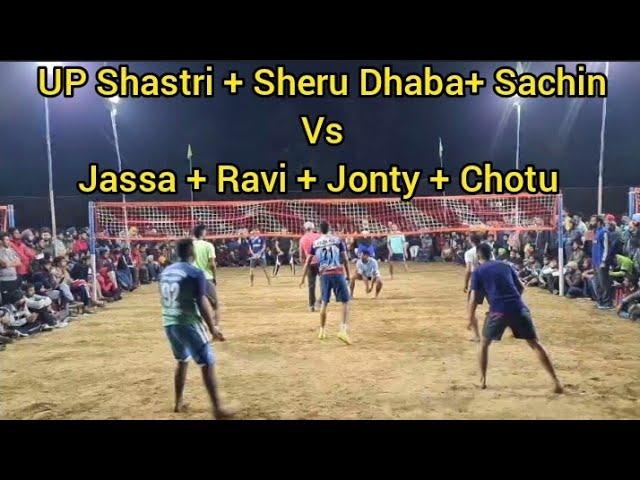 UP Shastri + Sheru Dhaba Vs Ravi + Jassa + Jonty + Chotu at Bhojowali tournament all open Show Match