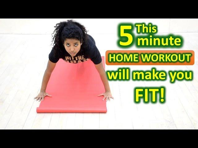 5 Minute Home Workout #8