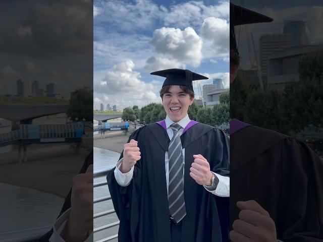 UCL Graduation Ceremony 2024 September. イギリスの大学の卒業式ってこんな感じ！