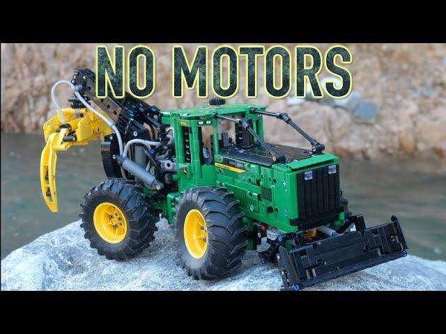 LEGO Technic John Deere 948L-II Skidder Reviewed!