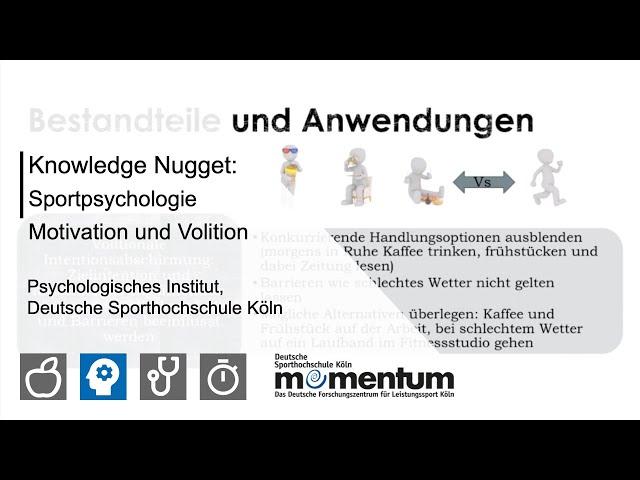 Knowledge Nugget: Sportpsychologie - Motivation und Volition