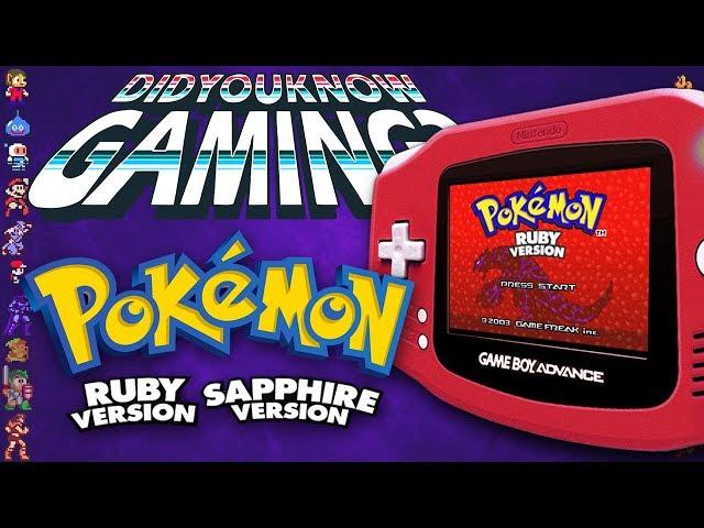 Pokemon Ruby & Sapphire - Did You Know Gaming? Feat. Furst