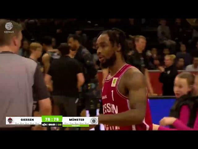 Recap: JobStairs GIESSEN 46ers vs. Uni Baskets Münster | Zusammenfassung