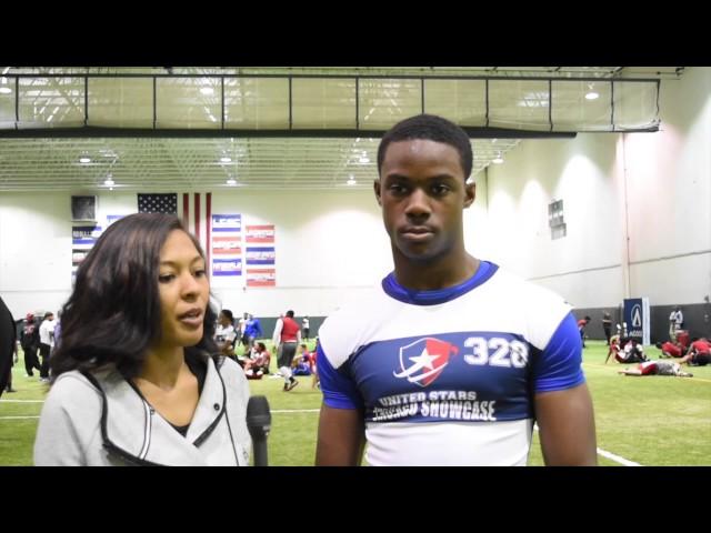 Eagle Eye Sports and Anthony Williams at United Stars Chicago Showcase Camp