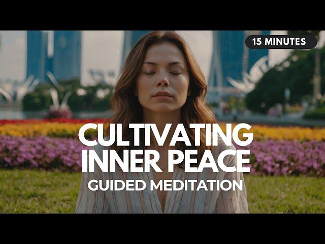  Daily Mindfulness: 15 Minute Guided Meditation for Inner Peace & a Calm Mind