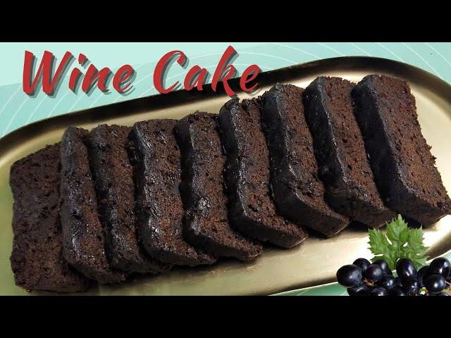 Best Ever Wine Cake by Garfin’s Creation | How to make Moist & Flavorful Wine Cake | Christmas Cake