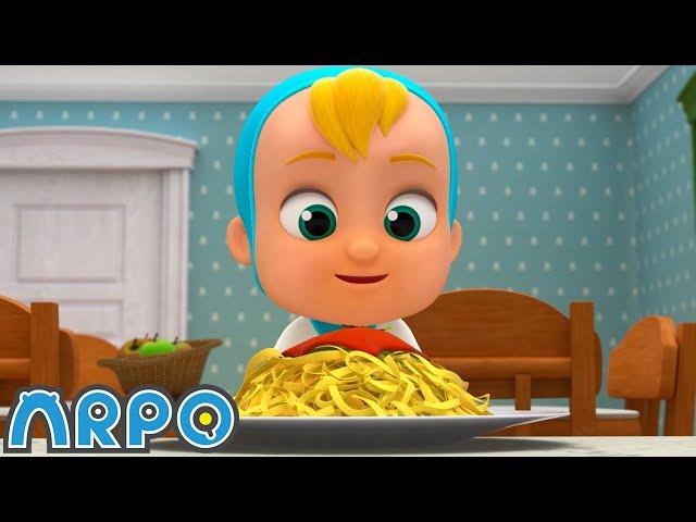 Hungry Baby - Fridge NIGHTMARE!!! | 2 HOURS OF ARPO! | Funny Robot Cartoons for Kids!