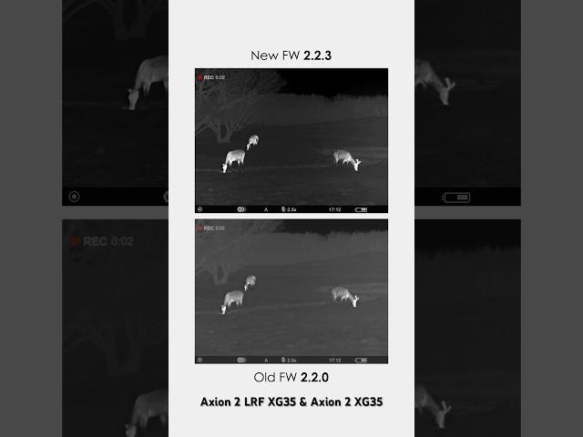 Firmware update 2.3 for Axion 2 LRF XG35 & XG35 | Find it in Stream Vision 2 app #pulsarvision