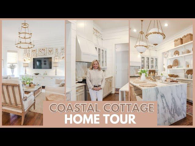 COASTAL COTTAGE HOME TOUR | Historic Home in Mckinney, Texas | FARMHOUSE LIVING