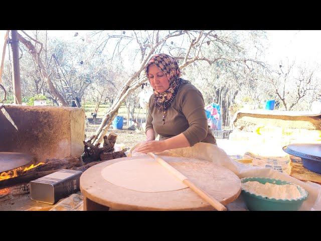 SAC NASIL KÜLLENİRBEZE NASIL YAPILIR YUFKA NASIL PİŞİRİLİR TEREYAĞLI SIKMAÇ YAPILIŞI 