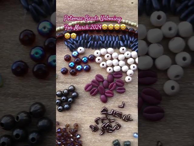 #potomacbeads #unboxing For March 2024 Titled: Earthen Serenity #shorts #short #unboxing #jewelry