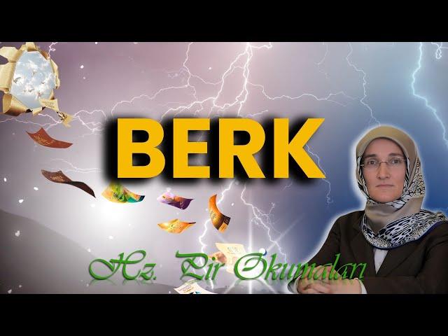 EMİNE EROĞLU İLE HZ. PİR OKUMALARI - BERK