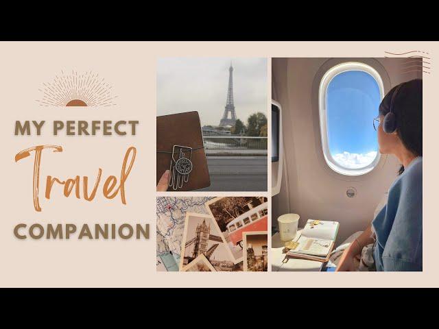 ️ Simple Travel Journal Setup | Traveler's Notebook Passport | Travel Journaling Ideas and Tips