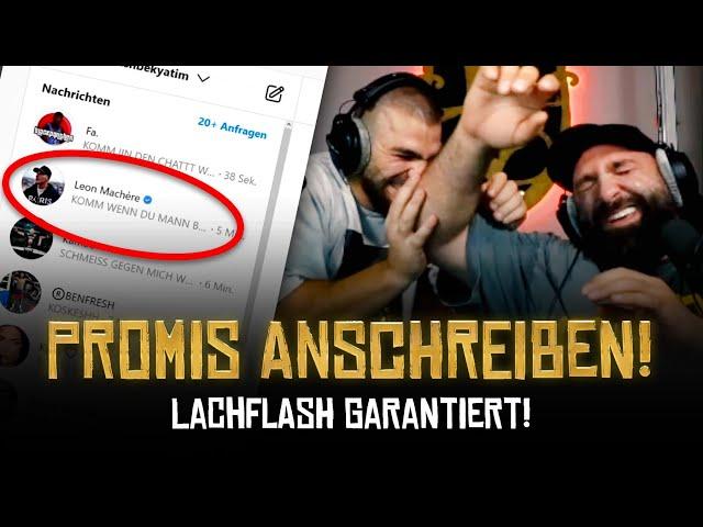 LACHFLASH!  GHAZI und SINAN-G schreiben PROMIS auf INSTA an! | SINAN-G STREAM HIGHLIGHTS