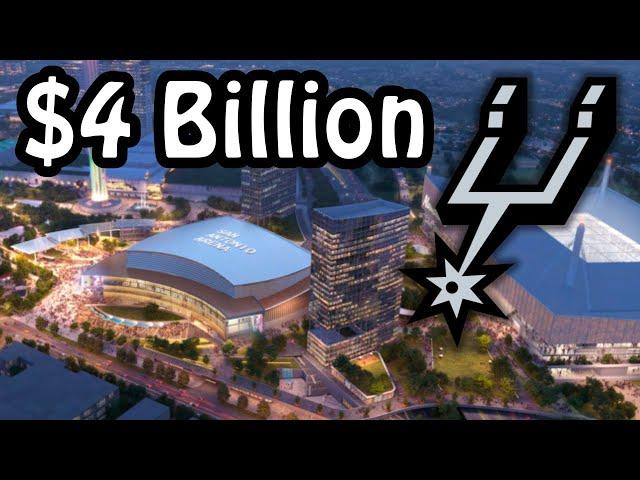 Spurs New Arena Renderings *REVEALED* as part of $4 Billion Project