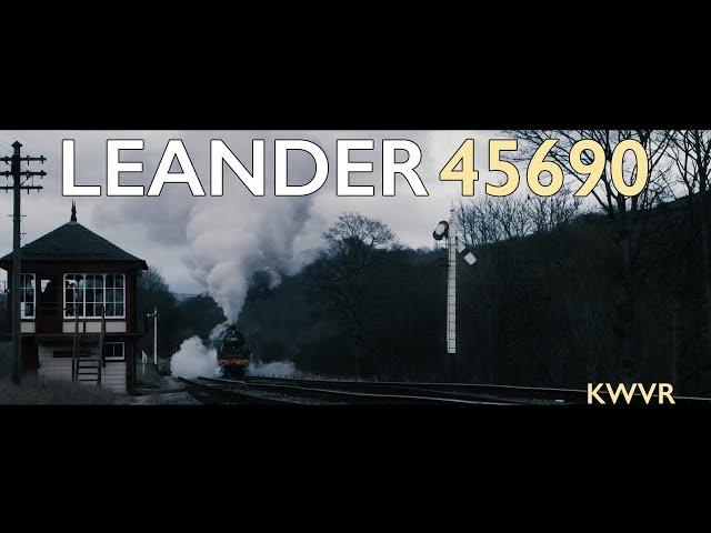 45690 Leander at the KWVR - 6th March 2023