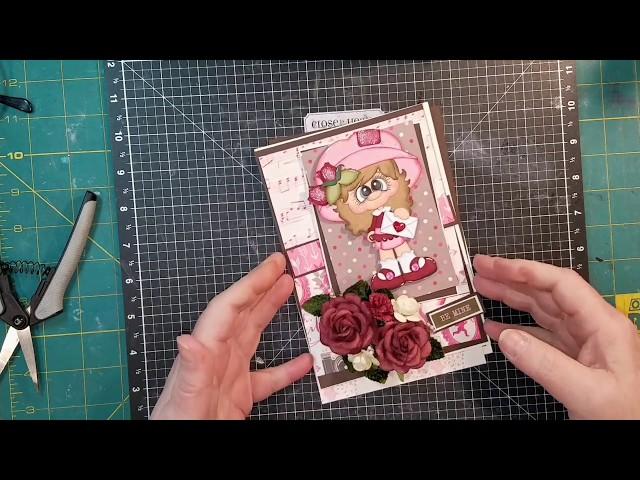 A7 Size Flip Top Card Tutorial Valentine Design