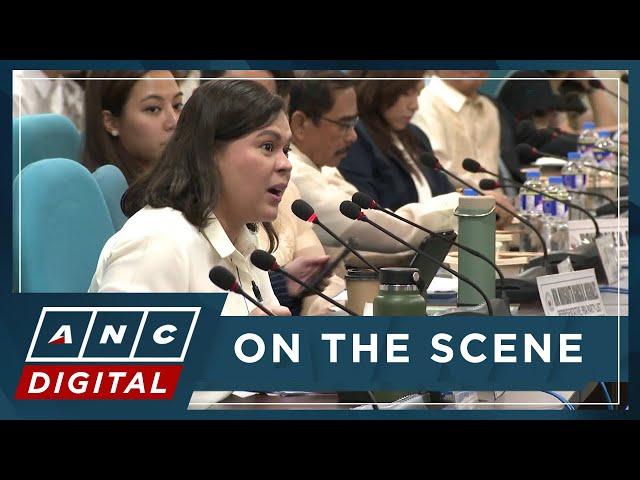 WATCH: VP Duterte wants Quimbo replaced as OVP budget hearing presider | ANC