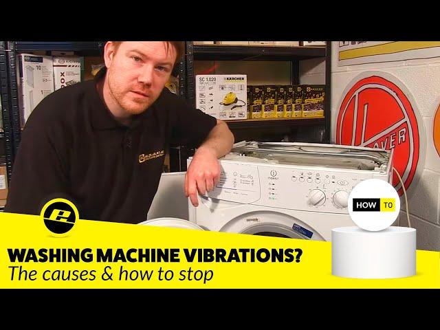 How to Prevent a Washing Machine Shaking and Spinning Noisily