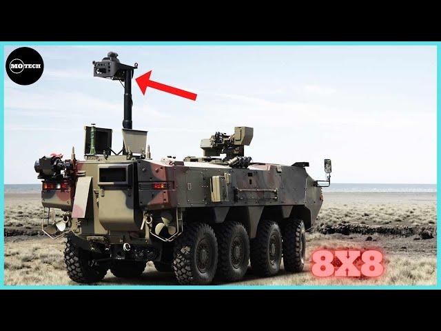 10 Most Powerful 8X8 Armored Off Road Military vehicles in the world.