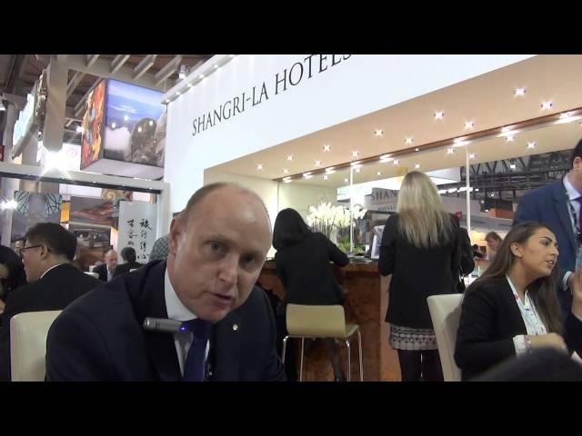 Shangri La Hotels and Resorts - Interview with Greg Ward at EIBTM