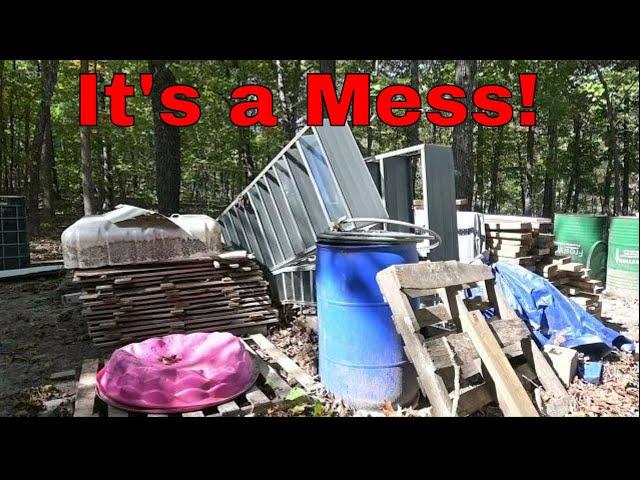 Cleaning Up The Yard | Solutions Needed | Vlogtober 2024 Day 18