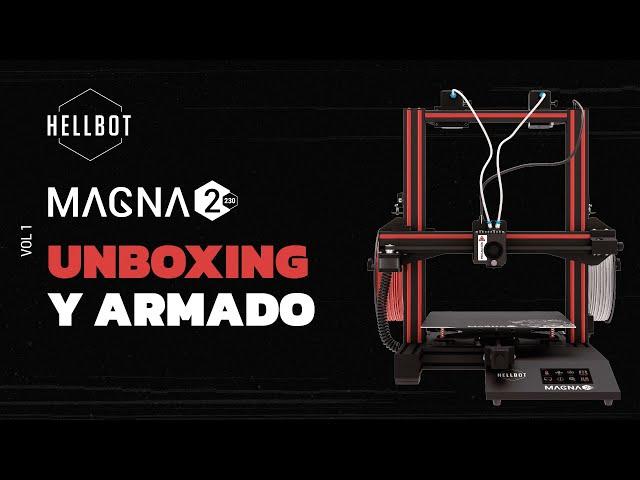 Hellbot Magna 2 - Unboxing y armado de Magna 2 230