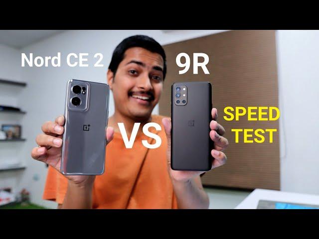 OnePlus NORD CE 2 vs OnePlus 9R Speed Test Comparison 