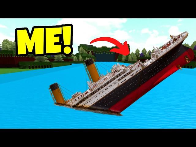 Build a Boat to SURVIVE! - Roblox Destruction