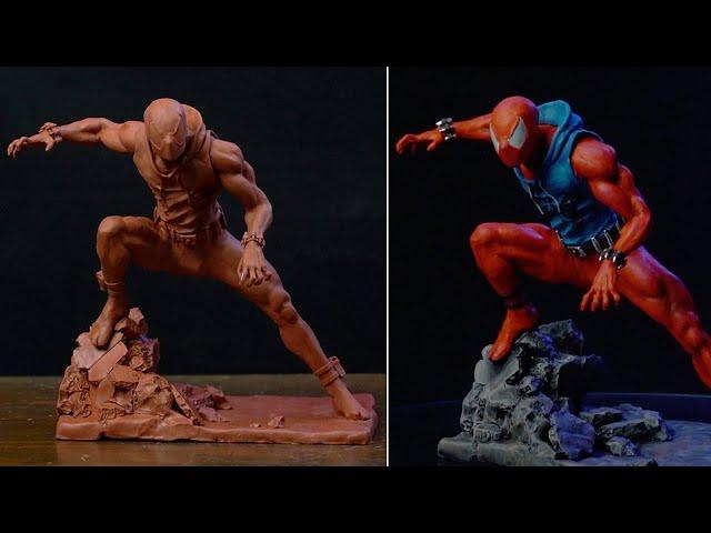 Sculpting The Scarlet Spider | Ben Reilly - SPIDER MAN