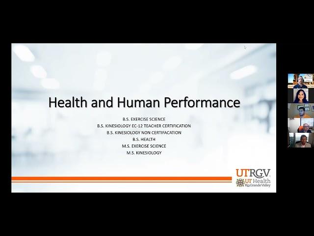 UTRGV Pathfinder Academy Day 1: Health and Human Performance