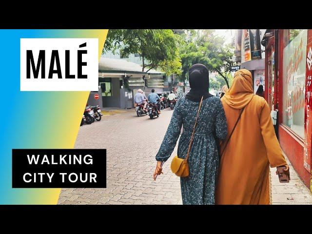 Malé Maldives CITY TOUR  Walk around the Capital of Maldives | Explore Male in HD