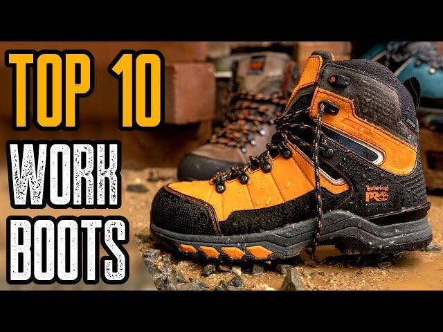 Top 10 Most Comfortable Work Boots for Men 2021