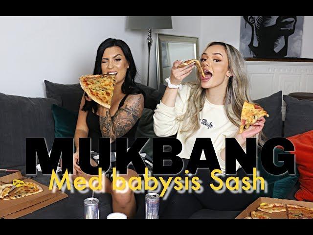 Mukbang | Anty & Sash FOR THE FIRST TIME!