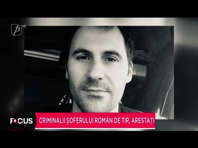 Criminalii șoferului român de TIR, arestați