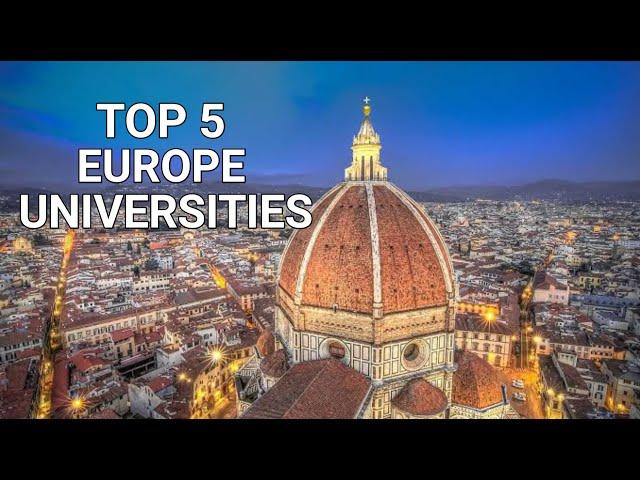 TO5 5 UNIVERSITIES IN EUROPE || BEST UNIVERSITY || 2023