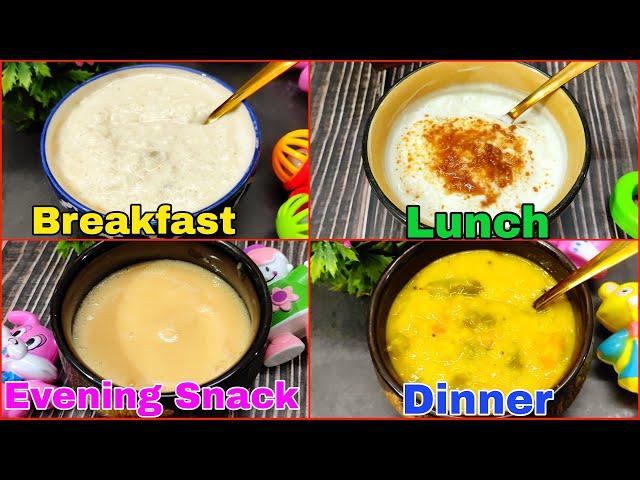 Baby Food Recipes For 1-2 Year Old | Baby Food Chart | Healthy Food Bites