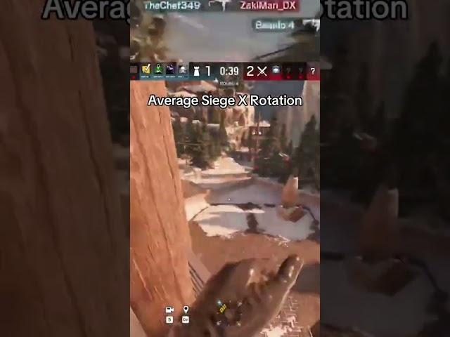 Average Siege X Flank #rainbowsixsiege #R6s #siege