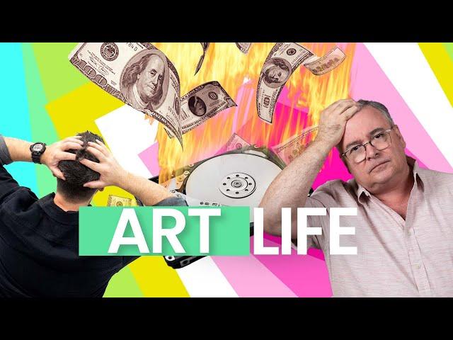 It's All Gone!  Art Life with John and Bogdan