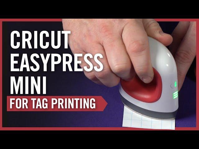 Inside Tag Printing with A Cricut EasyPress Mini | Application & Wash Test Results