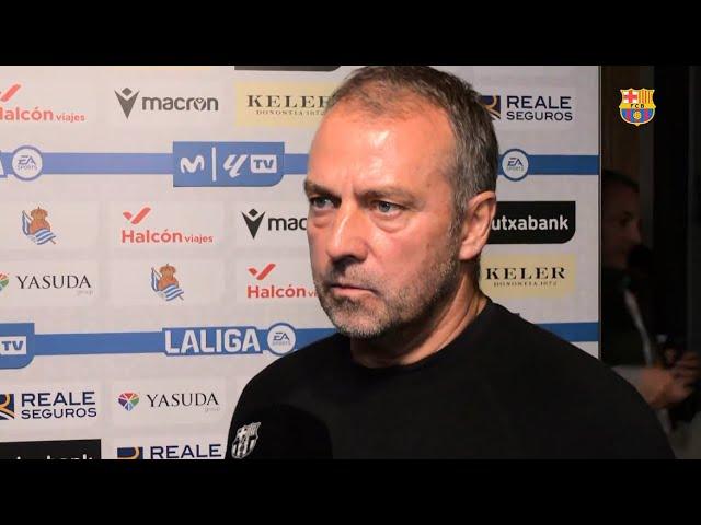 Hansi Flick Interview | Real Sociedad 1-0 Barcelona