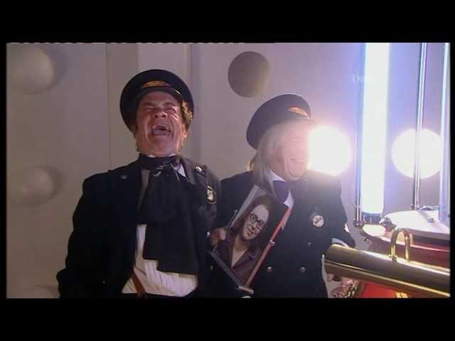 Doctor Who and On The Buses (on the tardis)