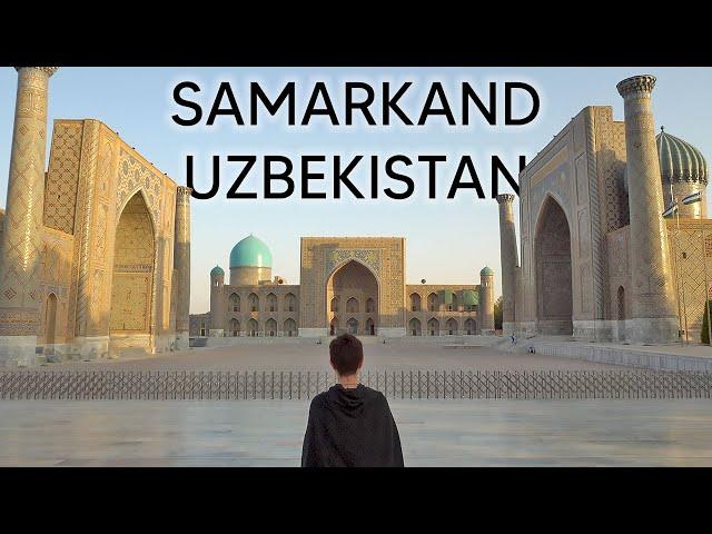 SAMARKAND, UZBEKISTAN | Registan and Siab Bazaar