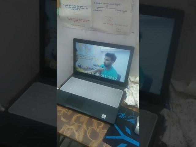 Watching the Student Saviour Youtube channel||The student saviour watching at Laptop|| Upsc aspirnt