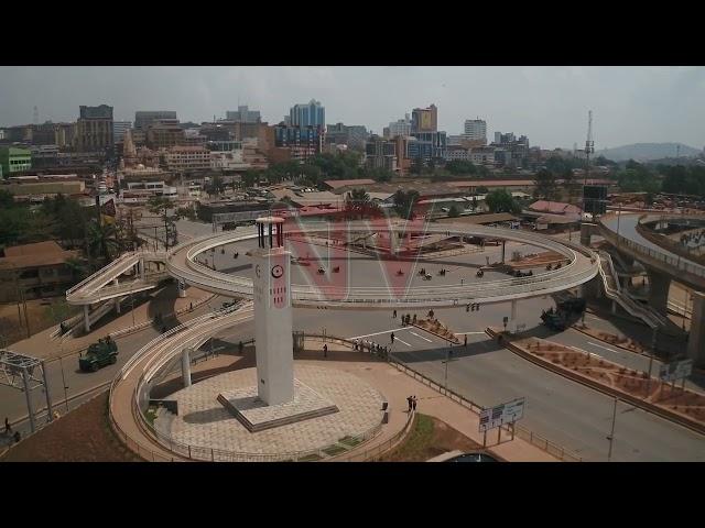 President Museveni commissions a new four-lane flyover