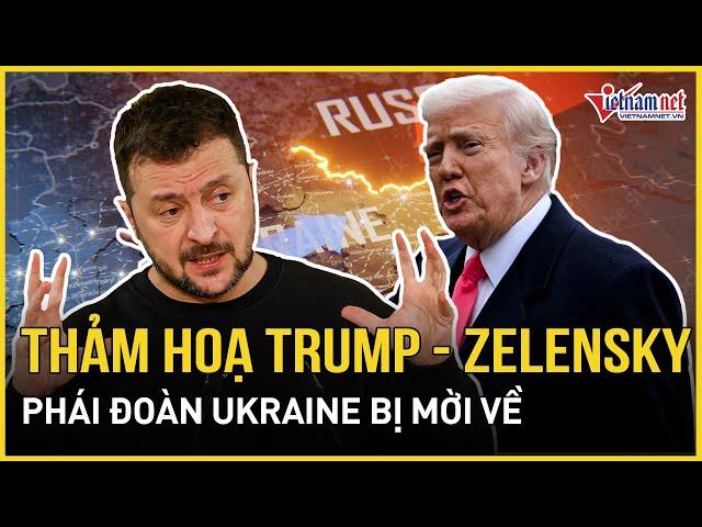 CHẤN ĐỘNG: Tổng thống Trump thẳng tay “ĐUỔI” ông Zelensky khỏi Nhà Trắng sau cuộc đụng độ căng thẳng