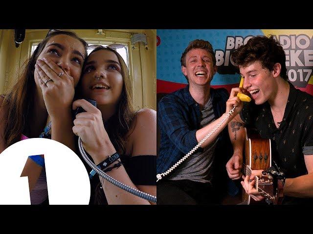 Shawn Mendes' surprise phonebox call