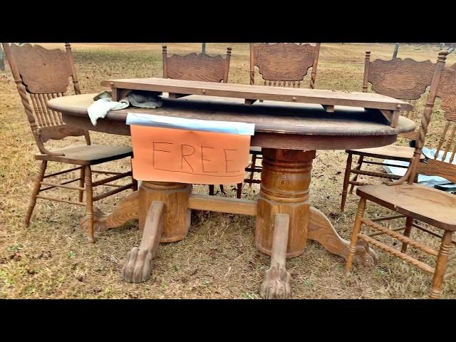 From Trash to Treasure: Restoring a Junked Dining Room Set