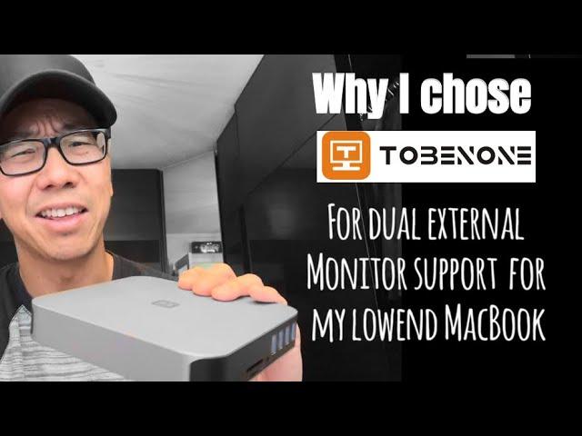 Why I Chose TobenONE for Dual External Monitor Support for my Lowend Macbook Pro M3